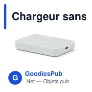 Chargeur sans fil personnalisable BrandCharger avec logo - Miniature 10