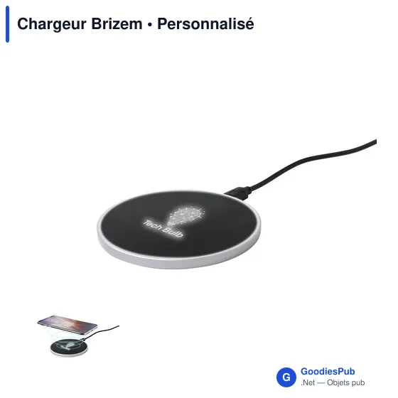 Clé USB personnalisable avec logo pour entreprises - Chargeur Brizem - Image 1