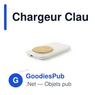 Chargeur Claudix - Miniature 1
