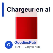 Chargeur en aluminium de 4 000mAh Ezra - Miniature 10