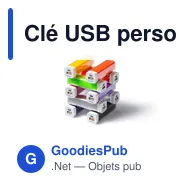 Clé USB personnalisée avec logo entreprise - Miniature 6
