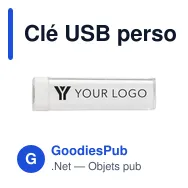 Clé USB personnalisée avec logo entreprise - Miniature 7