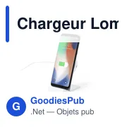Chargeur sans fil Lomen personnalisable avec logo - Miniature 6
