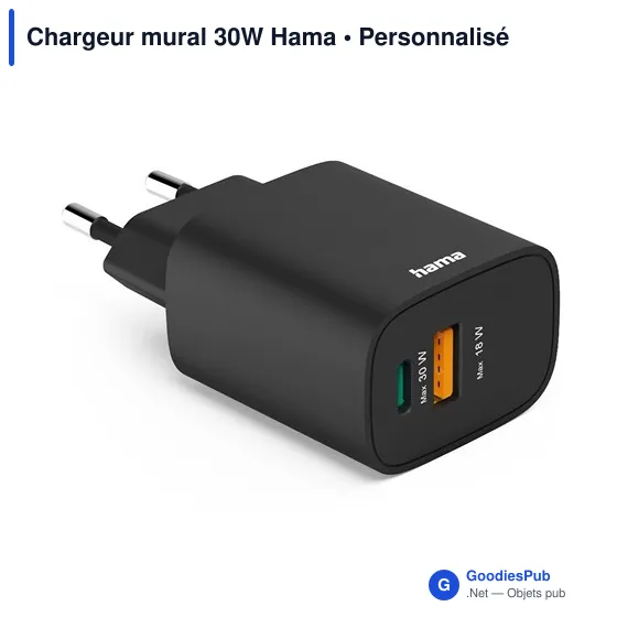 Chargeur mural 30W Hama - Image 3