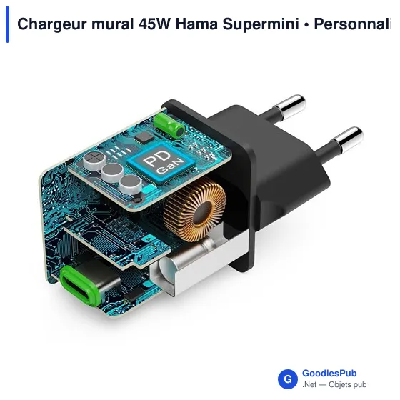 Chargeur mural 45W Hama Supermini - Image 11