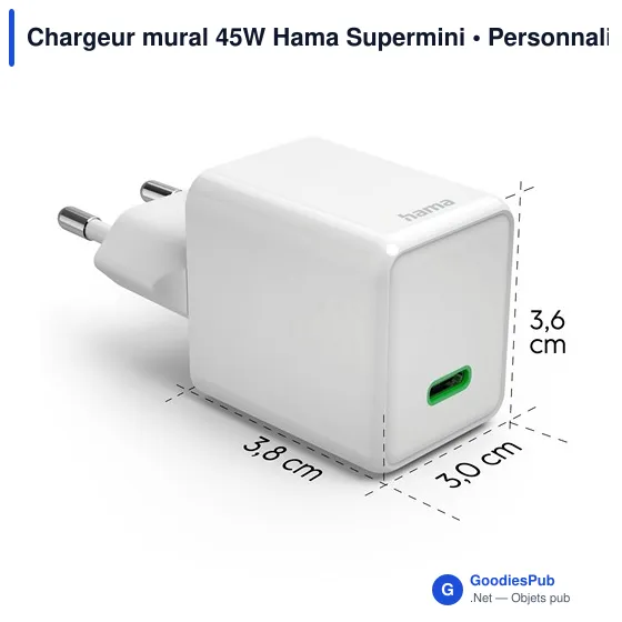 Chargeur mural 45W Hama Supermini - Image 23