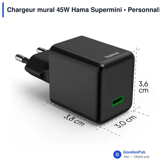 Chargeur mural 45W Hama Supermini - Image 7