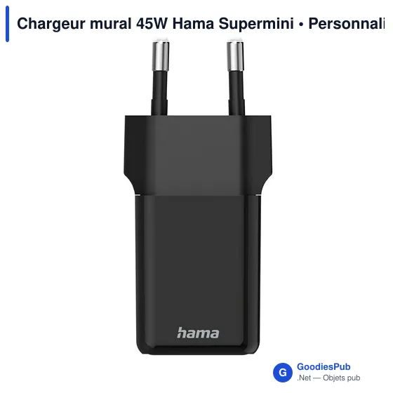 Chargeur mural 45W Hama Supermini - Image 8