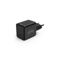 Variante noir - Chargeur mural 45W Hama Supermini