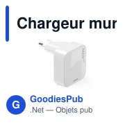 Chargeur mural pliable 40W Hama - Miniature 2