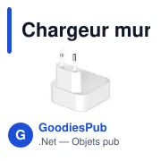 Chargeur mural pliable 40W Hama - Miniature 4