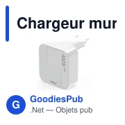 Chargeur mural pliable 40W Hama - Miniature 5