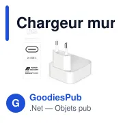 Chargeur mural pliable 40W Hama - Miniature 6