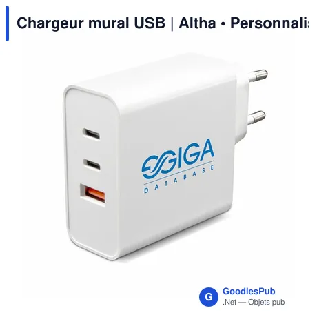 Chargeur mural USB | Altha