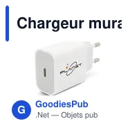 Chargeur mural USB | Tina - Miniature 1
