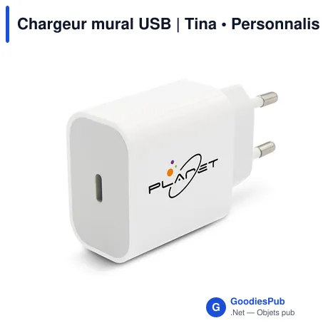 Chargeur mural USB | Tina