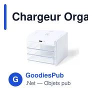 Chargeur Organiseur personnalisable avec logo - Macky - Miniature 2