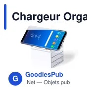 Chargeur Organiseur personnalisable avec logo - Macky - Miniature 5