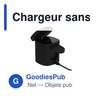 Chargeur sans fil personnalisable Ruclox avec logo - 3 en 1 - Miniature 5