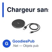 Chargeur sans fil 10W Hama - Miniature 1