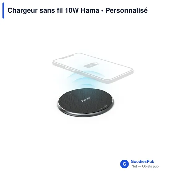 Chargeur sans fil 10W Hama - Image 2