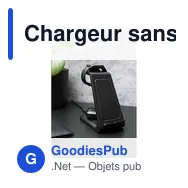 Chargeur sans fil 15W personnalisable avec logo | Todd - Miniature 12