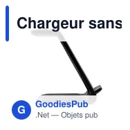 Chargeur sans fil 15W personnalisable avec logo | Todd - Miniature 9