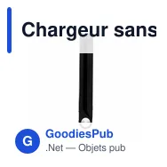 Chargeur sans fil personnalisable 15W avec support pour téléphone | Zitaavec logo - Miniature 7