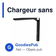 Chargeur sans fil personnalisable 15W avec support pour téléphone | Zitaavec logo - Miniature 8