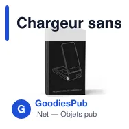 Chargeur sans fil personnalisable 15W avec support pour téléphone | Zitaavec logo - Miniature 10