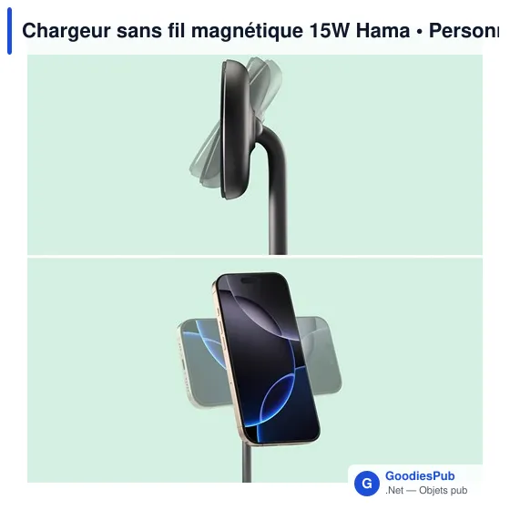 Chargeur sans fil magnétique 15W Hama - Image 11