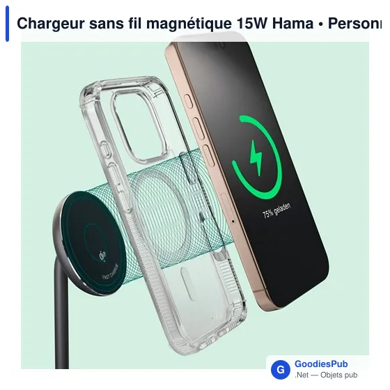 Chargeur sans fil magnétique 15W Hama - Image 13