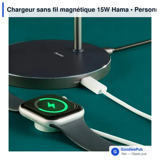 Chargeur sans fil magnétique 15W Hama - Image 14