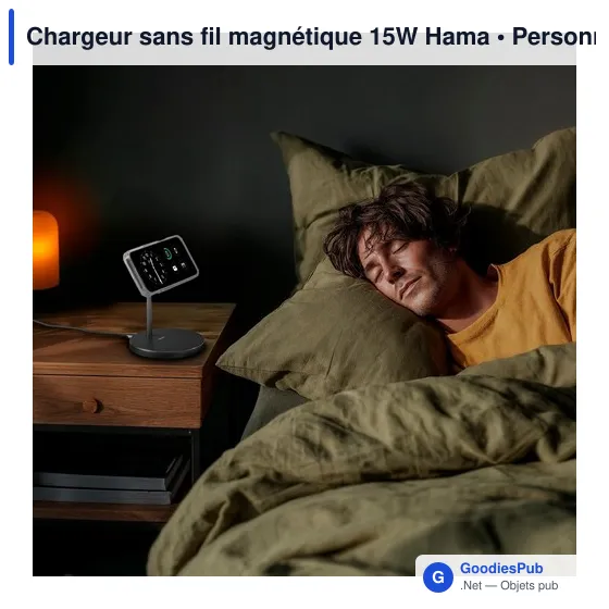 Chargeur sans fil magnétique 15W Hama - Image 15