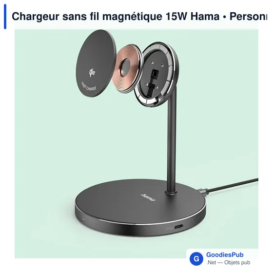Chargeur sans fil magnétique 15W Hama - Image 16