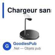 Chargeur sans fil magnétique 15W Hama - Miniature 3