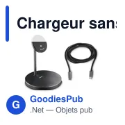 Chargeur sans fil magnétique 15W Hama - Miniature 4
