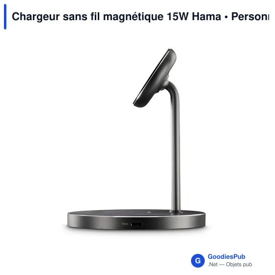 Chargeur sans fil magnétique 15W Hama - Image 8