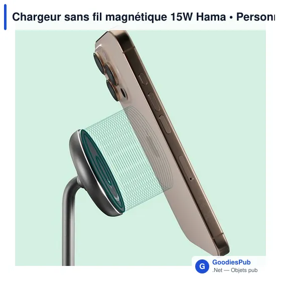 Chargeur sans fil magnétique 15W Hama - Image 9