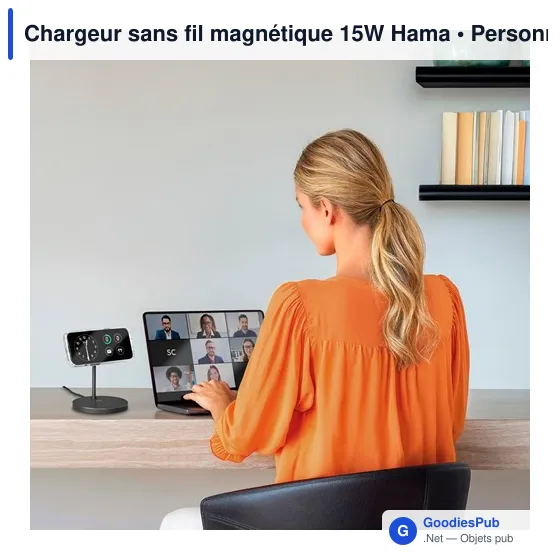 Chargeur sans fil magnétique 15W Hama - Image 10