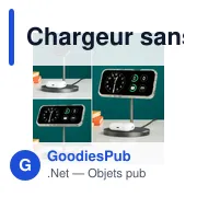 Chargeur sans fil magnétique 2 en 1 15W Hama - Miniature 16