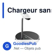 Chargeur sans fil magnétique 2 en 1 15W Hama - Miniature 3