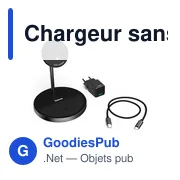 Chargeur sans fil magnétique 2 en 1 15W Hama - Miniature 4