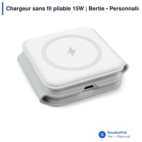 Chargeur sans fil pliable 15W | Bertie - Image 4