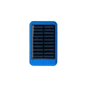 Variante bleu - Chargeur solaire personnalisable en aluminium avec logo - Tycho