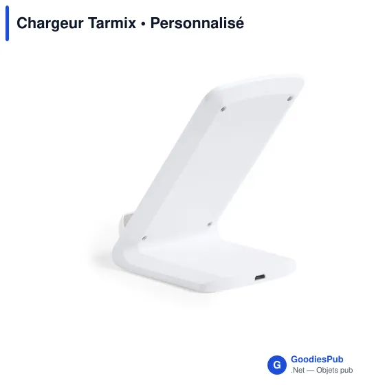 Chargeur induction personnalisable Tarmix avec logo - Image 3