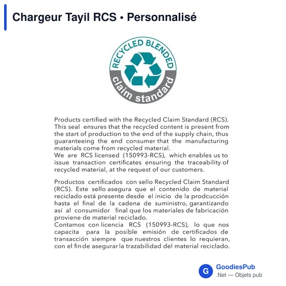 Chargeur Tayil RCS - Image 6