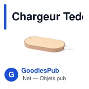 Chargeur Tedey - Miniature 2