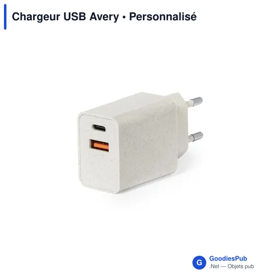 Chargeur USB Avery - Image 1