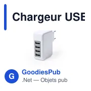 Clé USB personnalisable avec logo pour entreprises - Miniature 1